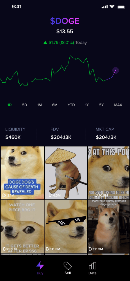 MemeTok app mockup 4